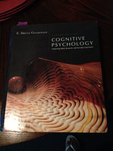 Cognitive Psychology: Connecting Mi…, Goldstein, E Br