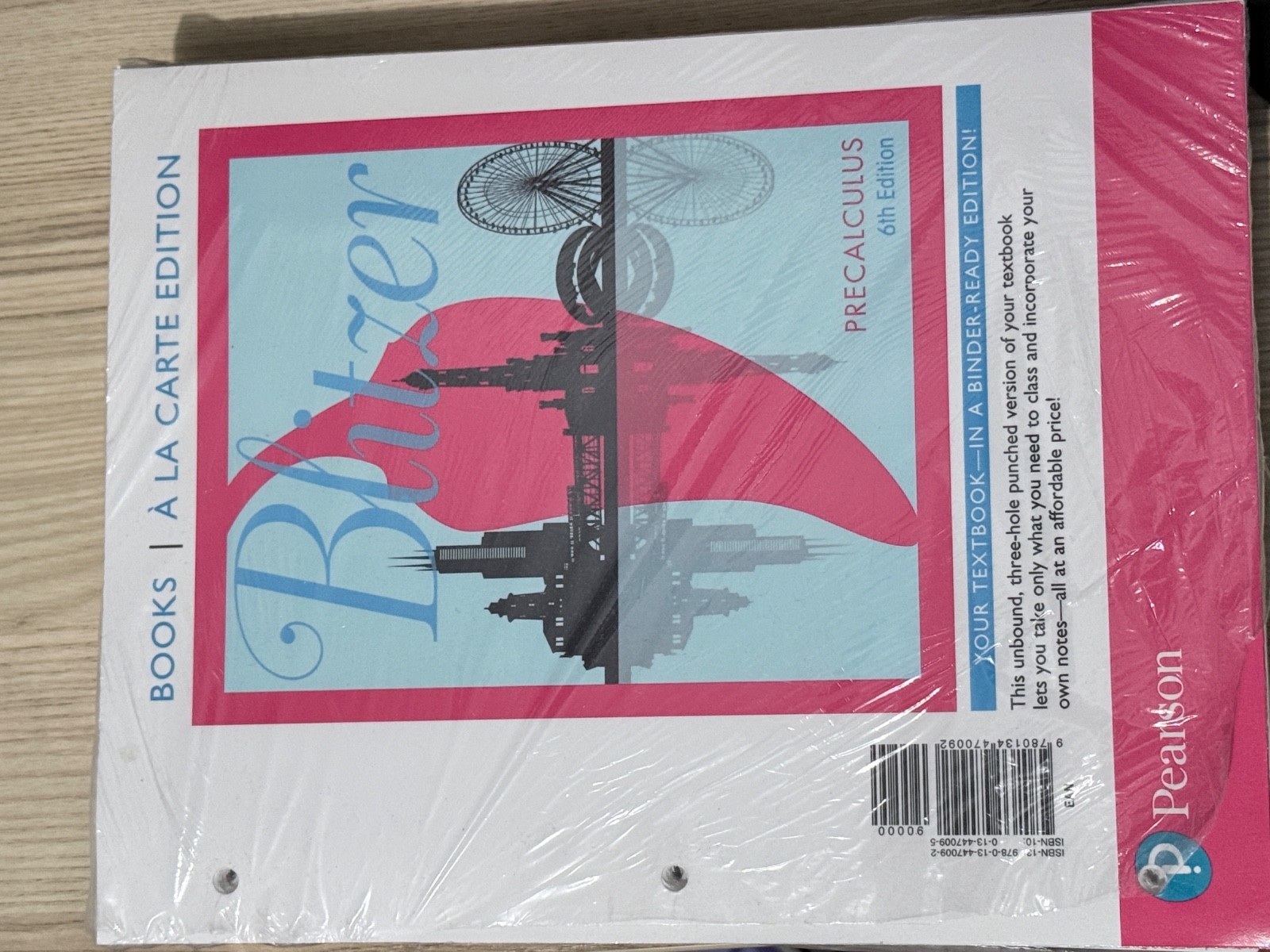 Precalculus, Books a la Carte Edition by Robert Blitzer (2017, Ringbound)