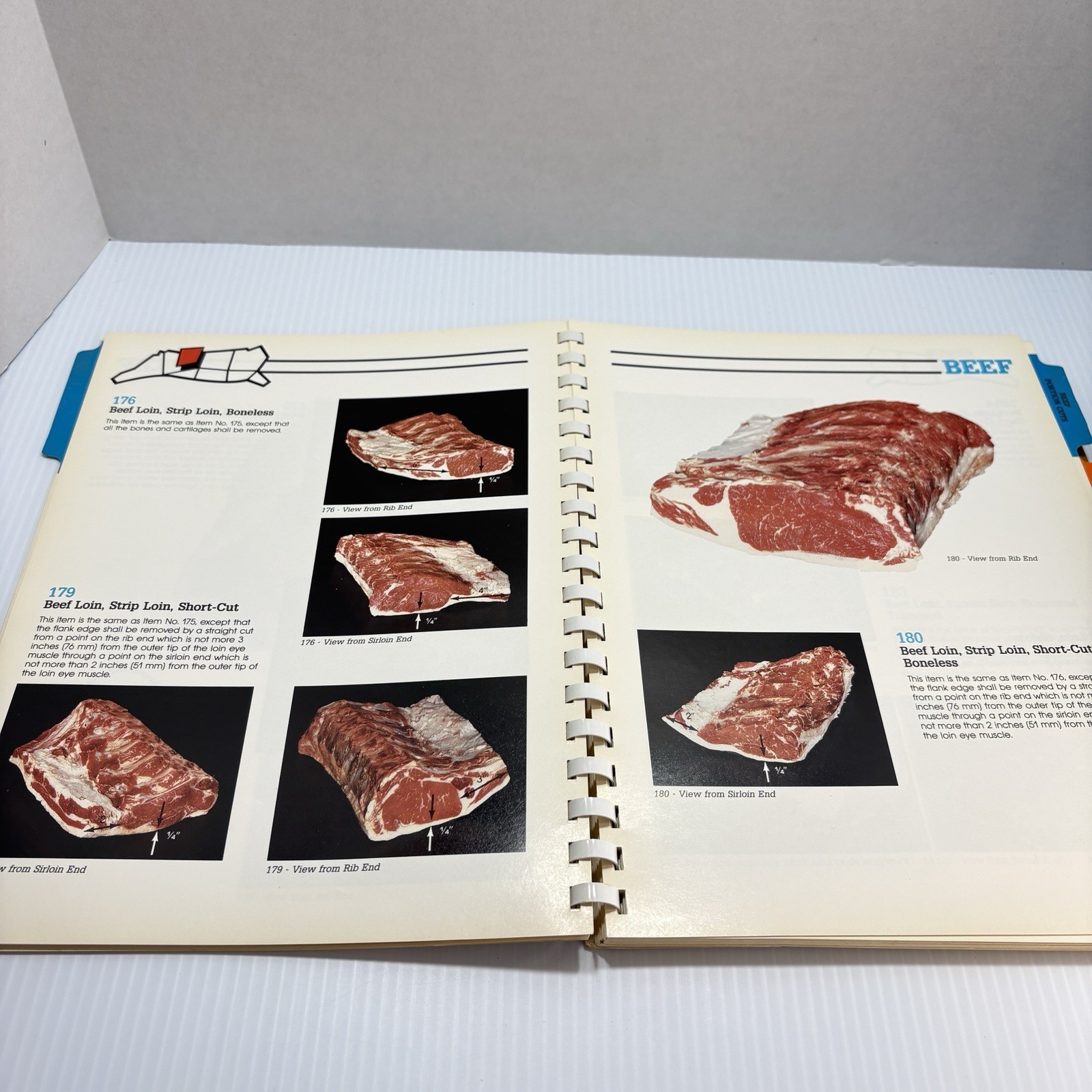 The Meat Buyers Guide by National Association Of Meat Purveyors, 1988, Butcher
