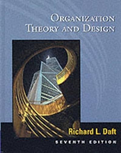 Organization Theory and Design – GOOD