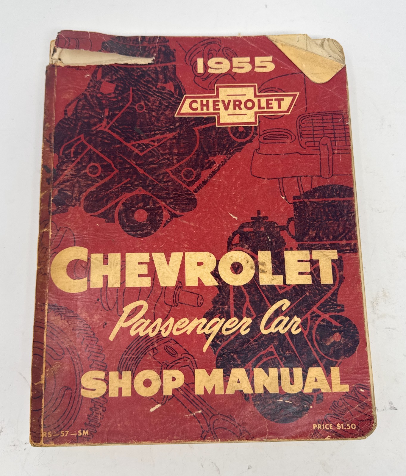 1955 Chevrolet Passenger Car Shop Manual By Detroit Iron