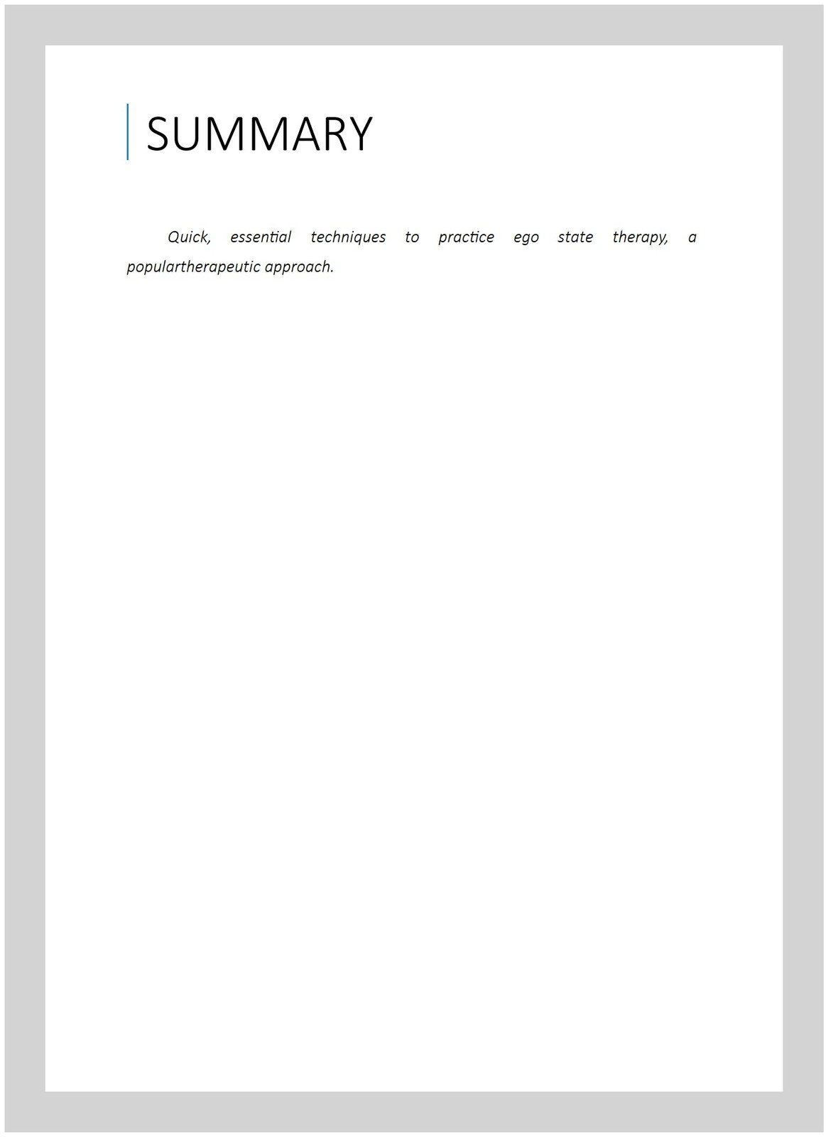 Easy Ego State Interventions : Strategies for Working With Parts, Hardcover b…