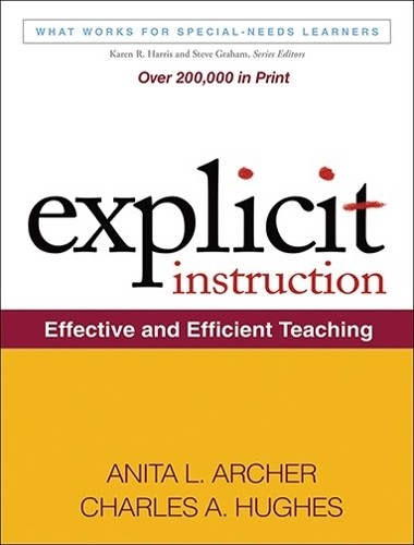 Anita L. Archer Charles A. Hughes Explicit Instruction (Paperback) (UK IMPORT)