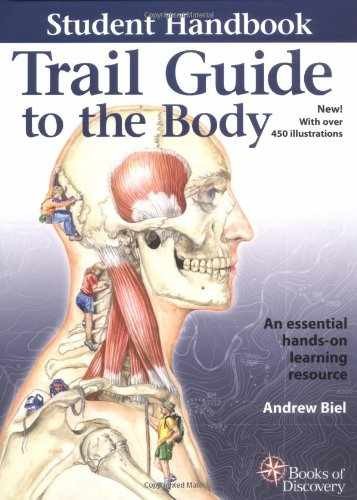 Trail Guide to the Body Student – Spiral-bound, by Biel Andrew – Acceptable