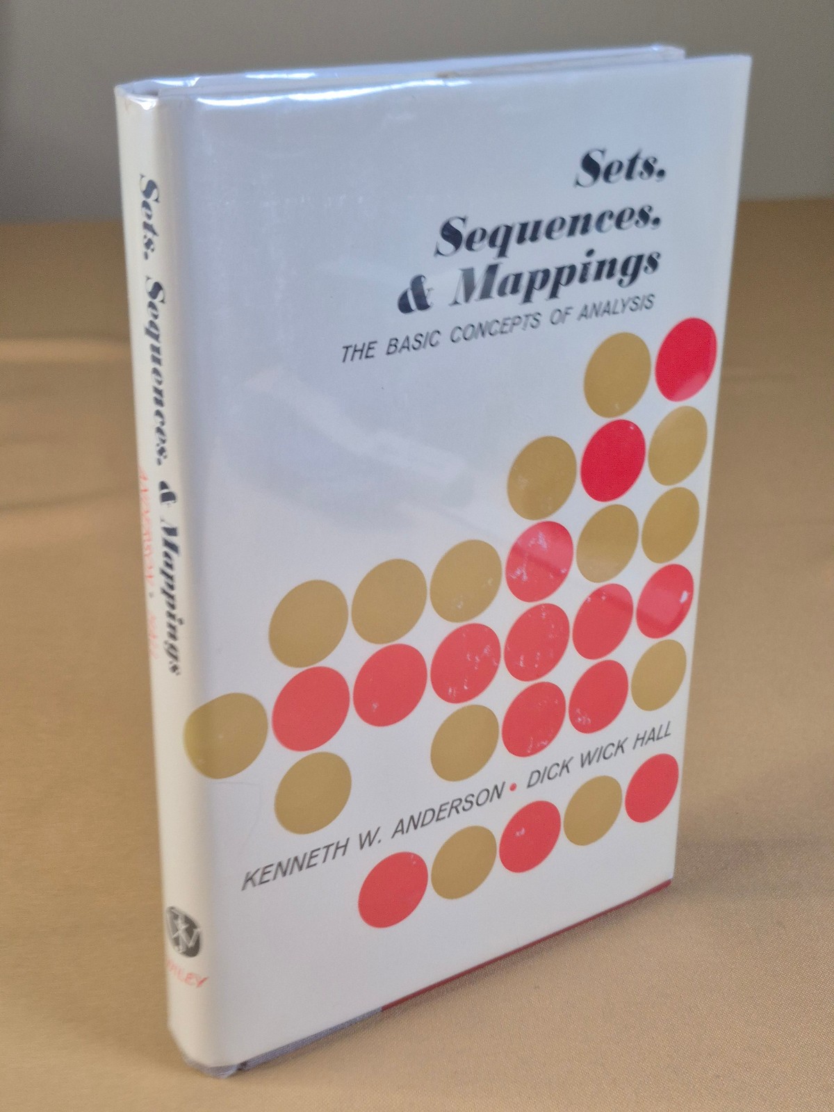 Sets, Sequences, and Mappings – Anderson & Hall – Wiley 1963 Hardcover, Jacket