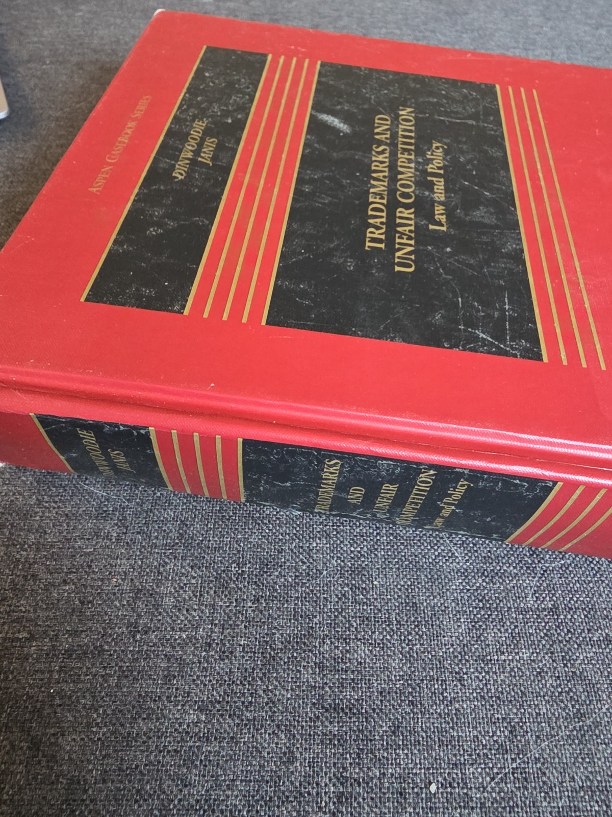 Trademarks and Unfair Competition: Law and Policy 5th Edition Hardcover