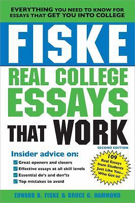 Fiske Real College Essays That Work – paperback, 9781402225109, Edward B Fiske