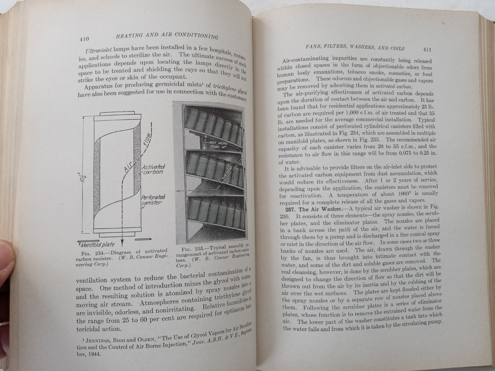 Heating and Air Conditioning by John Alan James Walker & John James HC Book 1956