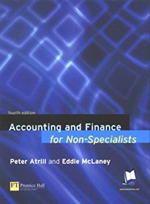 Accounting and Finance for Non-Specialists Eddie, Atrill, Peter M