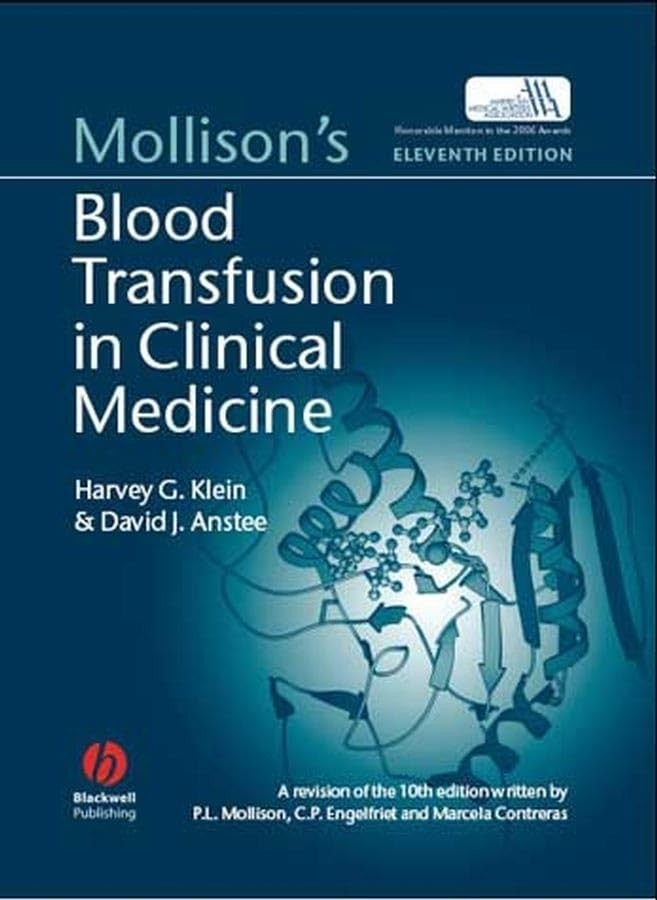 Mollison’s Blood Transfusion in Clinical Medicine