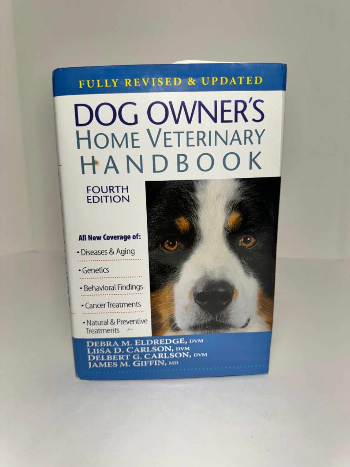 Dog Owner’s Home Veterinary Handbook – 4th Edition Hardcover Book Pre-Owned