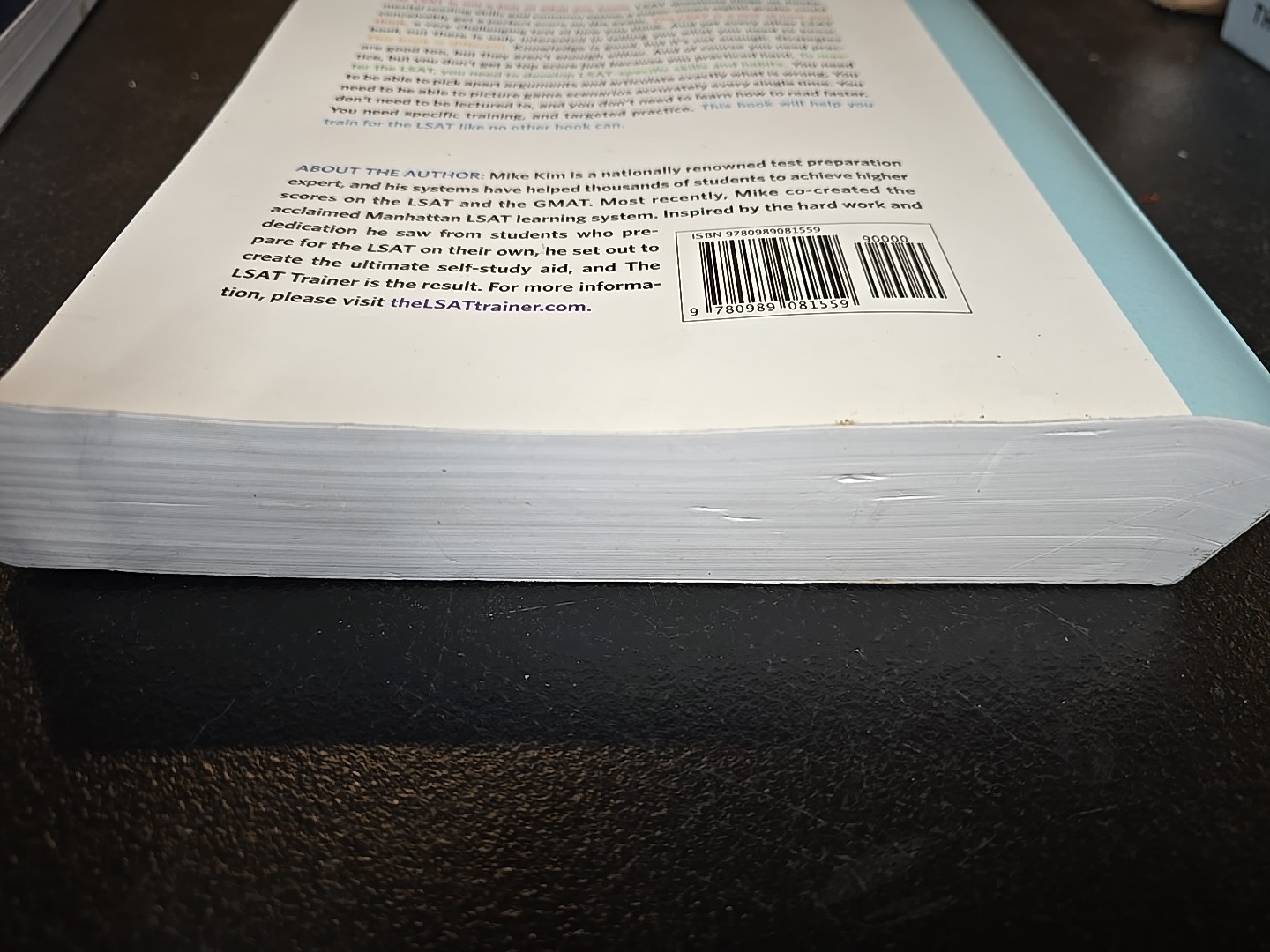 THE LSAT TRAINER 3rd Edition Paperback BY MIKE KIM