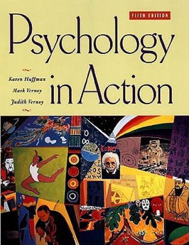 Psychology in Action – Hardcover By Huffman, Karen – GOOD