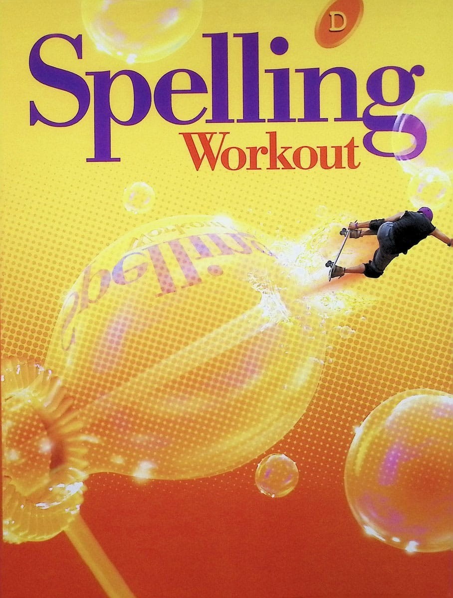 4th Grade 4 MCP Spelling Workout Level D Modern Curriculum Press Student Edition