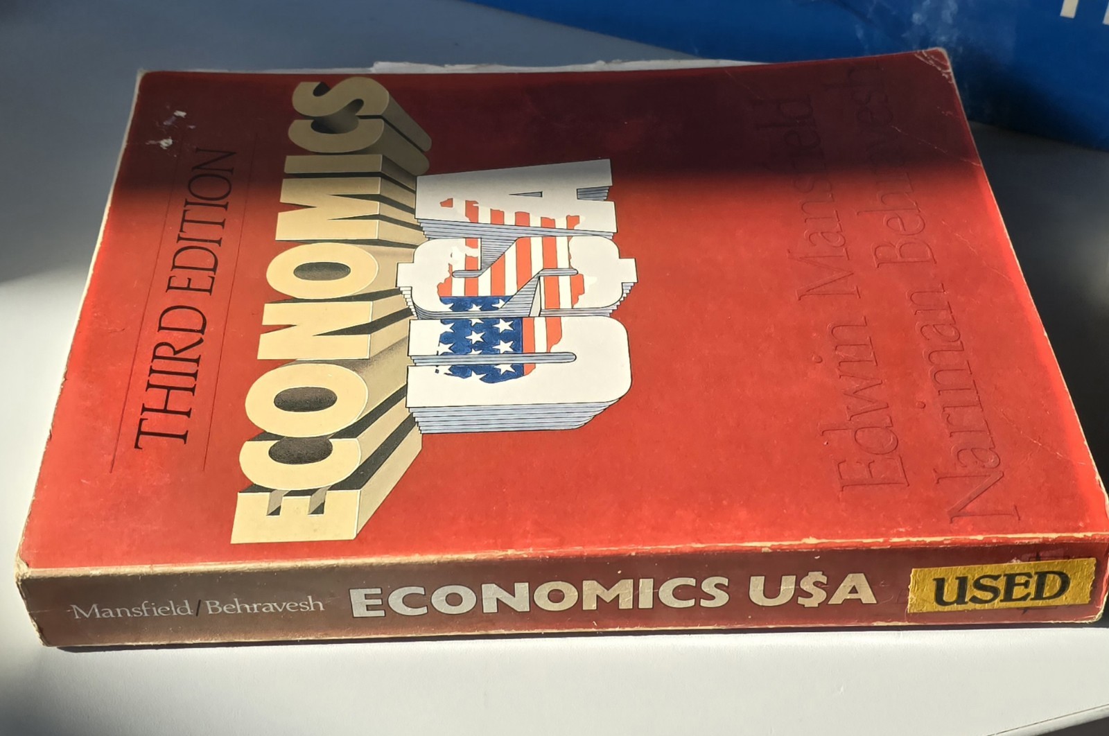 Economics USA USA Book: 3rd Ed. Edwin Mansfield, Nariman Behravesh, Very Good