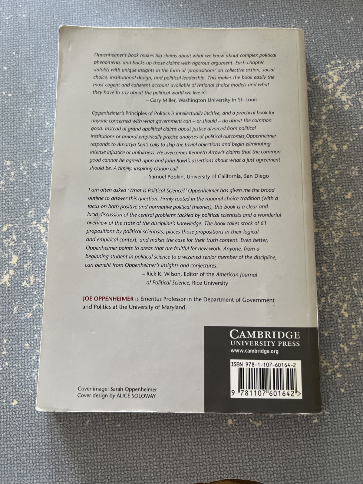 Principles of Politics,A Rational Choice Theory Guide to Politics & Social Justi