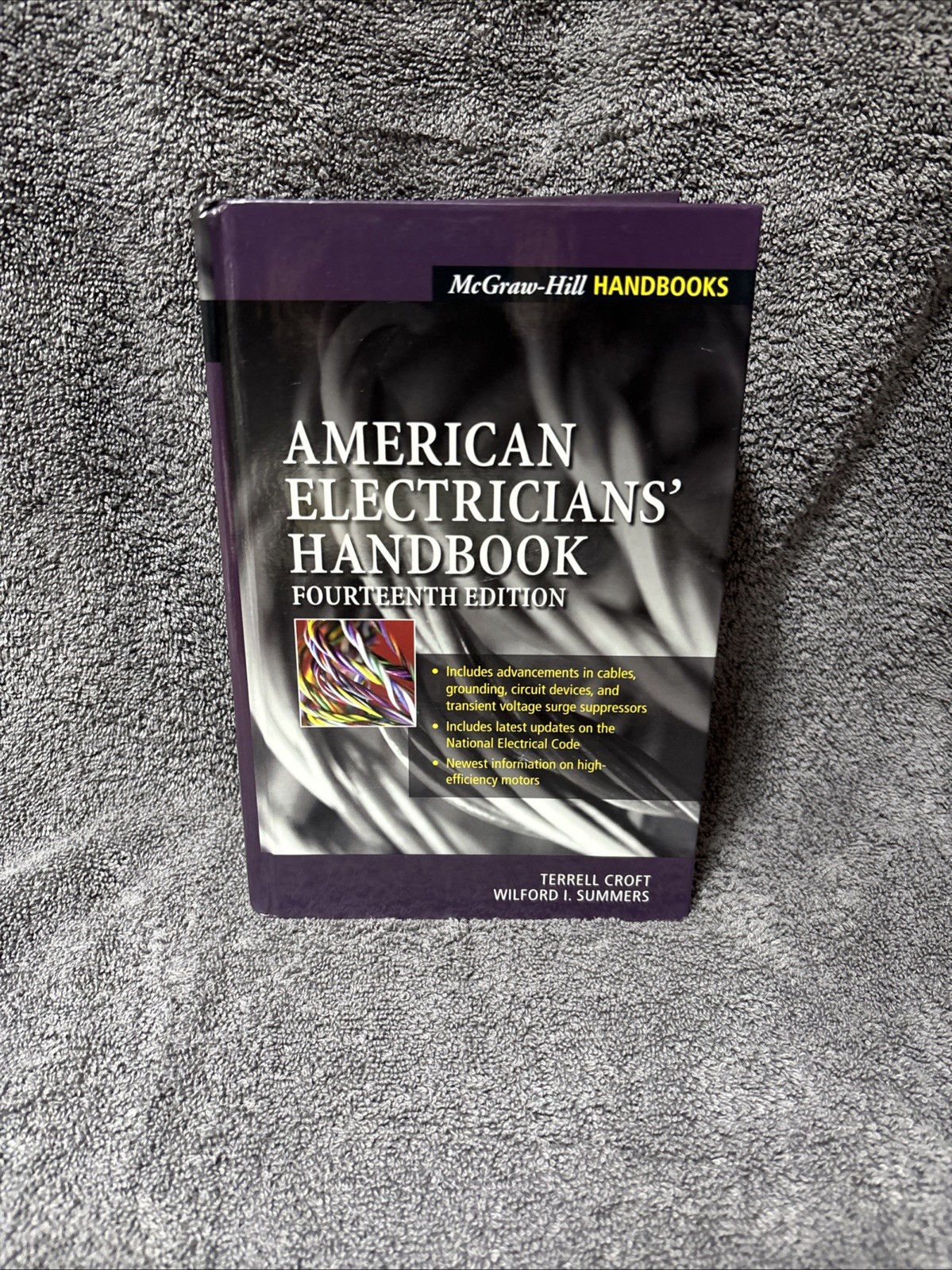 American Electricians’ Handbook 14th Ed Hardcover By Croft, Terrell – GOOD