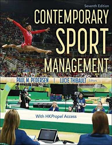 Contemporary Sport Management – Paperback, by Pedersen Paul M.; – Very Good d