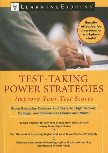 Test-Taking Power Strategies by Learning Express Editors