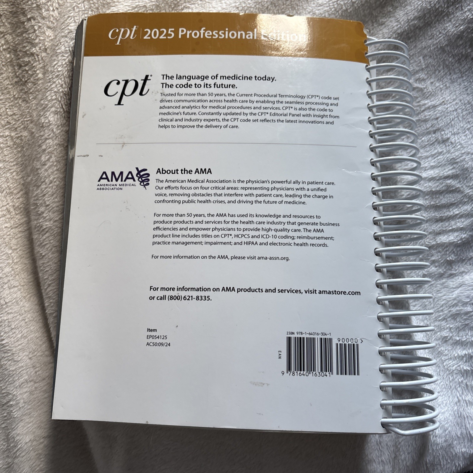 CPT 2025 Professional Edition AMA American Medical Association