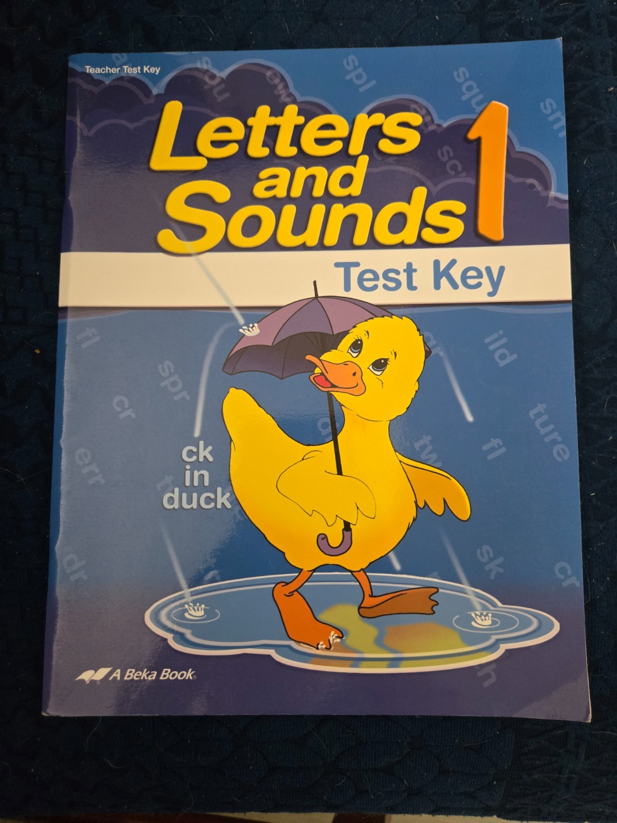 ​Abeka Letters and Sounds 1 Test Key Grade 1 Phonics Like New: FREE SHIPPING!