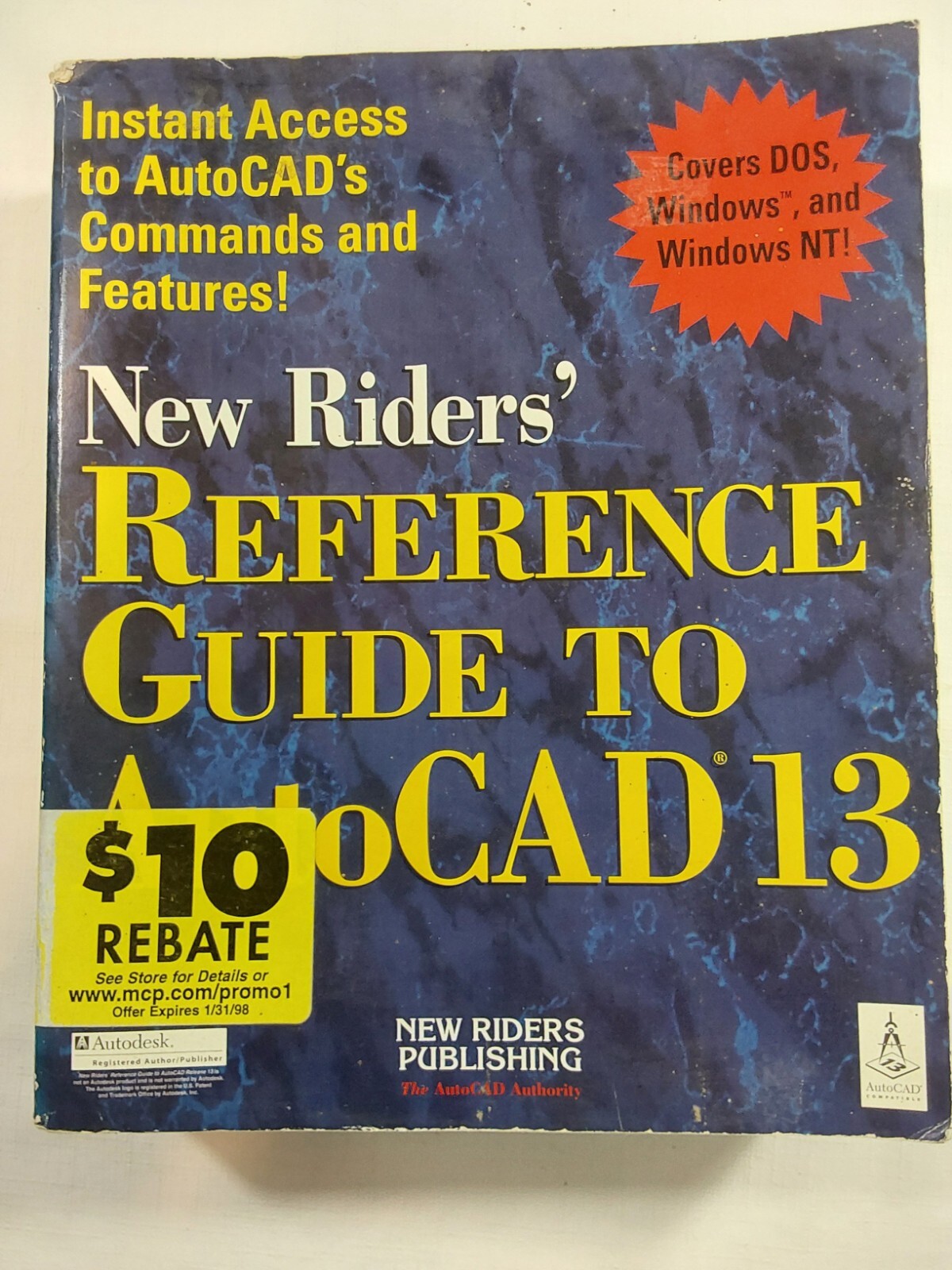 New Riders Reference Guide to AutoCAD Release 13 Hardcover Indigo Chapters