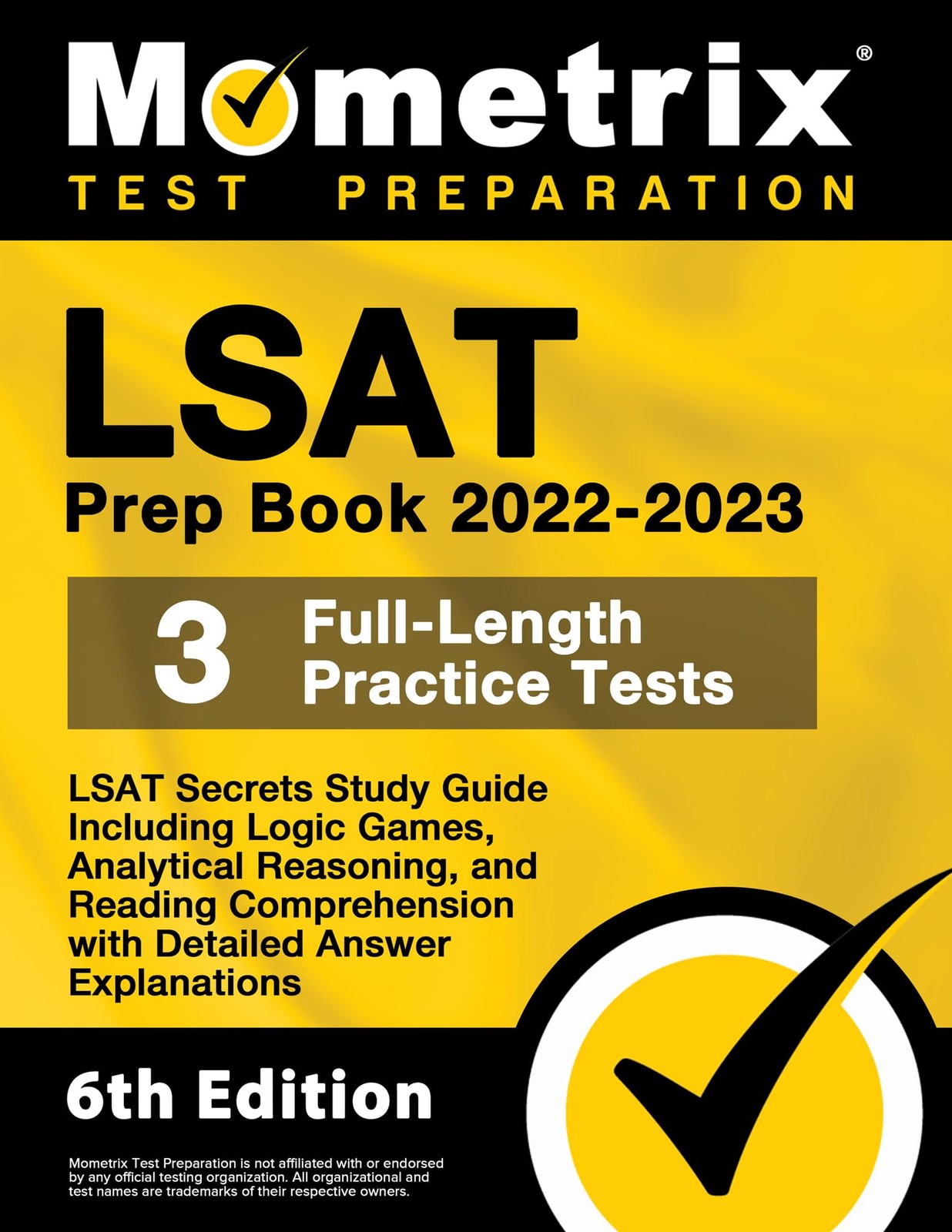 LSAT Prep Book 2022-2023: LSAT Secrets Study Guide, 3 Full-Length Practice T…