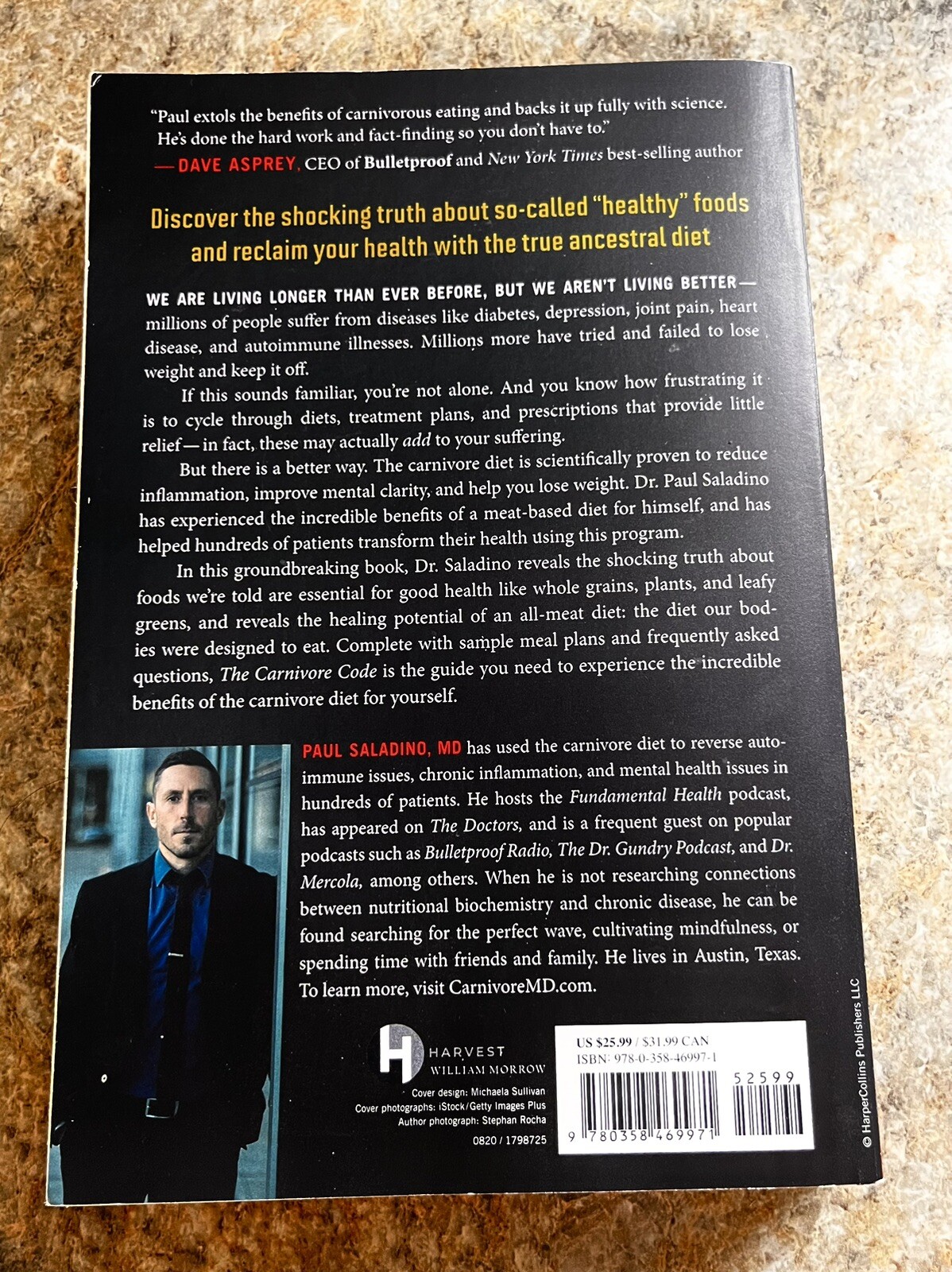 The Carnivore Code : Unlocking the Secrets to Optimal Health by Paul Salindino