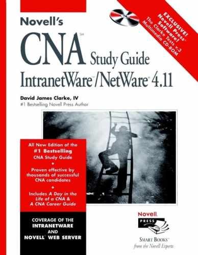 Novell’s CNA Study Guide – Hardcover, by Clarke IV David – Very Good