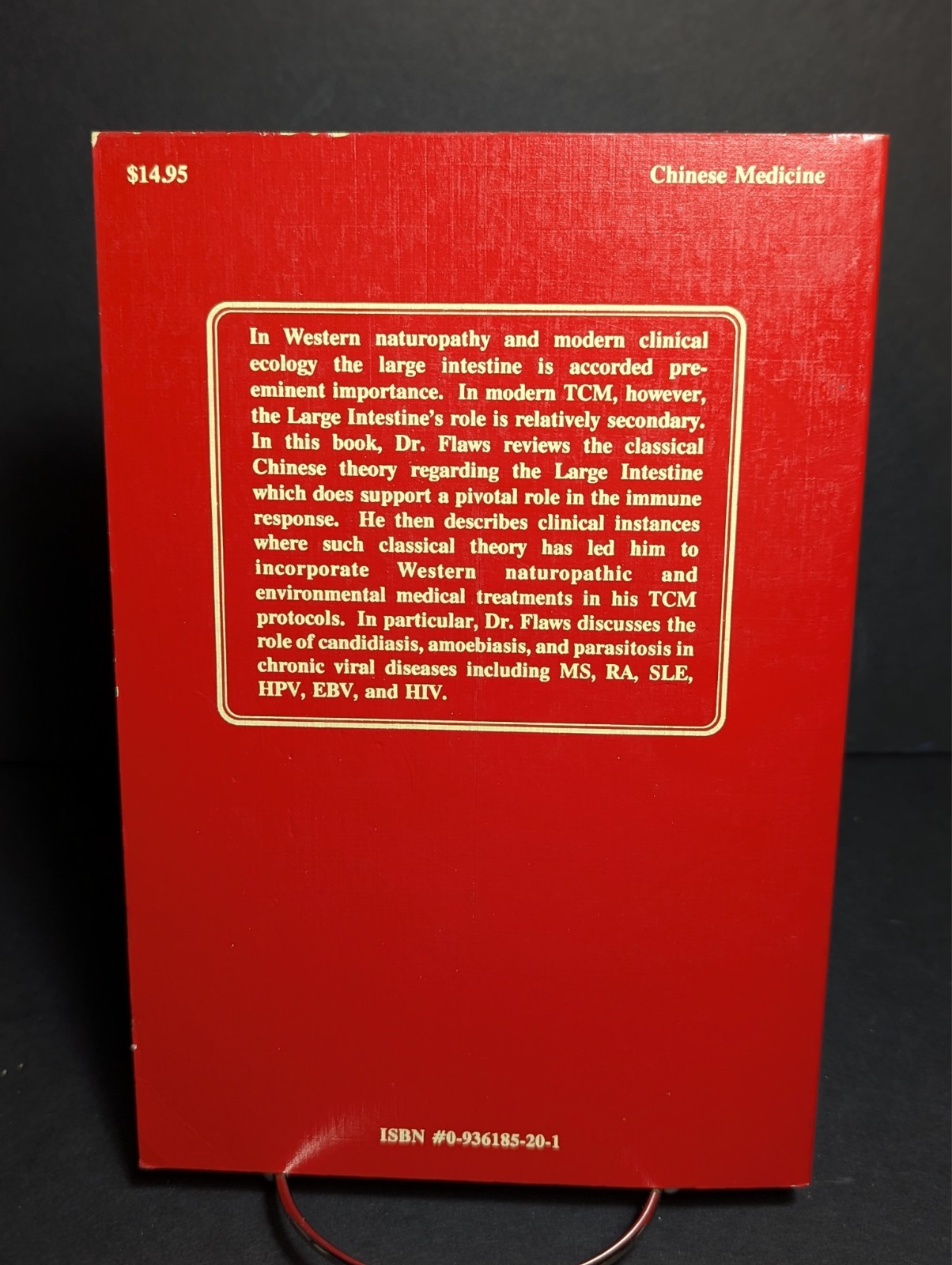 Scatology and the Gate of Life Bob Flaws Blue Poppy Press 1990 TCM