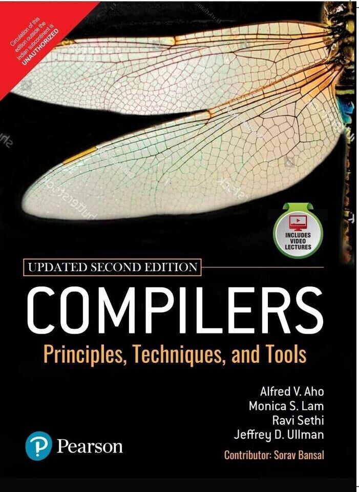 Compilers: Principles Techniques and Tools, 2nd updated INT’L ED by Alfred V Aho