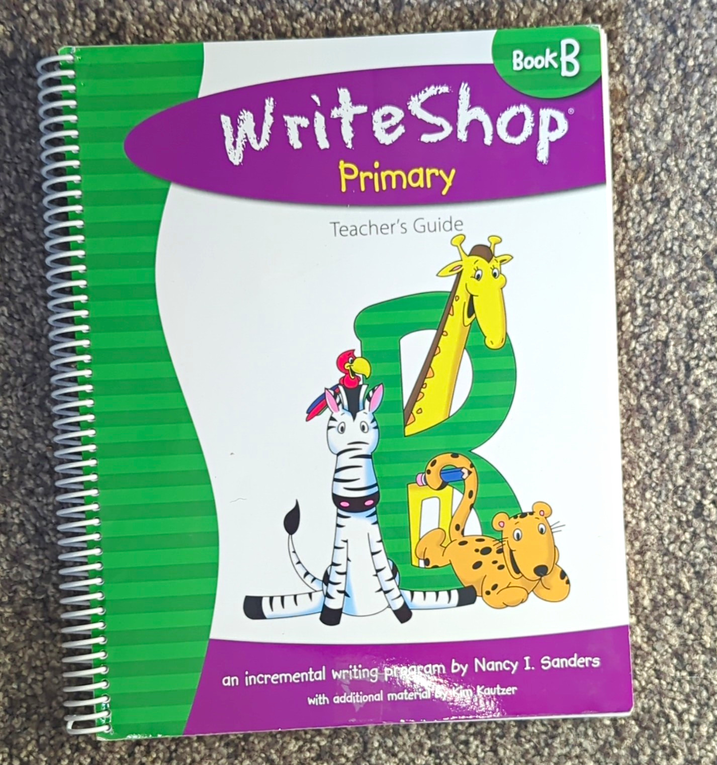 WriteShop Primary Teacher’s Guide Book B Spiral Teacher’s Edition
