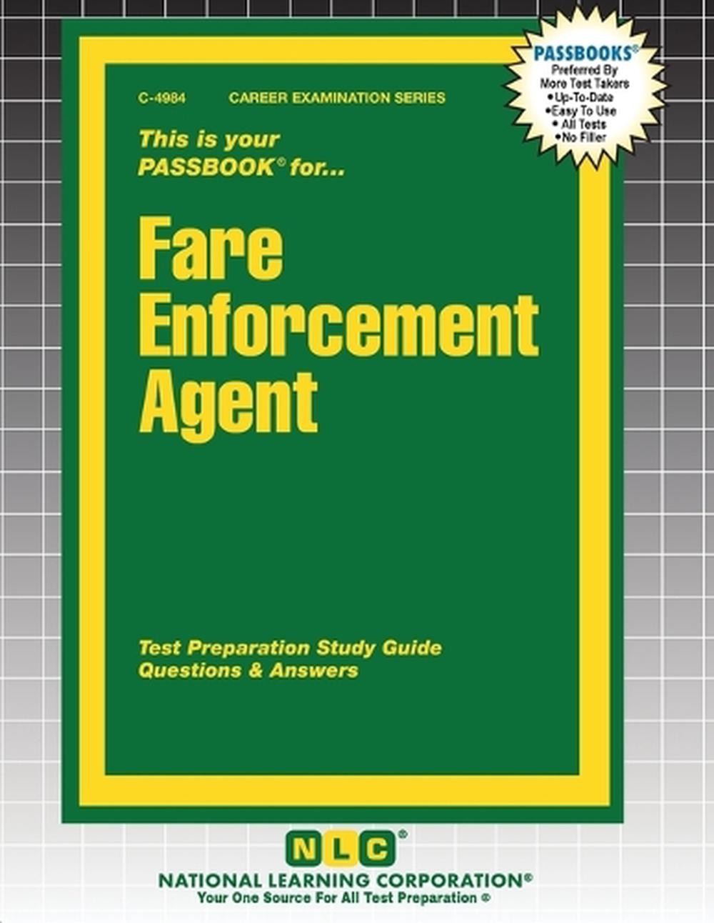 Fare Enforcement Agent by Passbooks Paperback Book