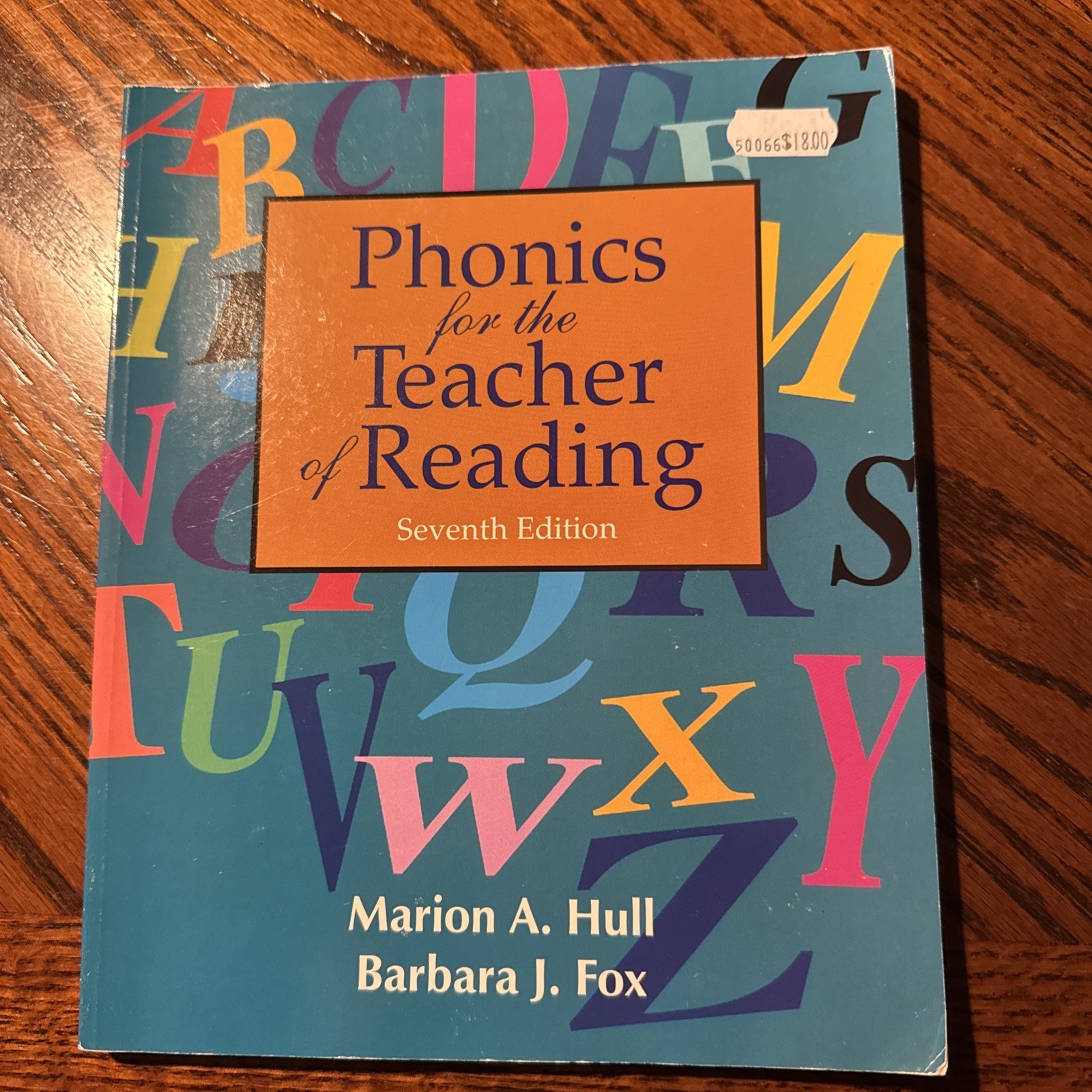 Phonics Teacher of Reading, Fox, Barbara J