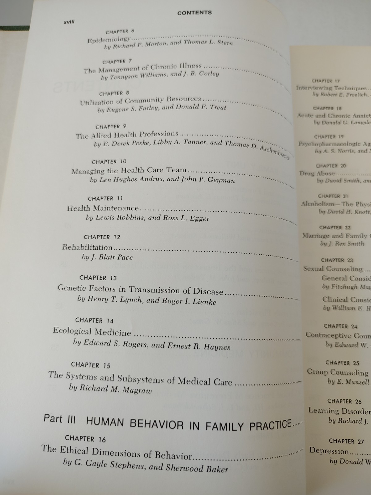 Family Practice by Conn, Rakel, & Johnson, M.D. Hardcover 1973