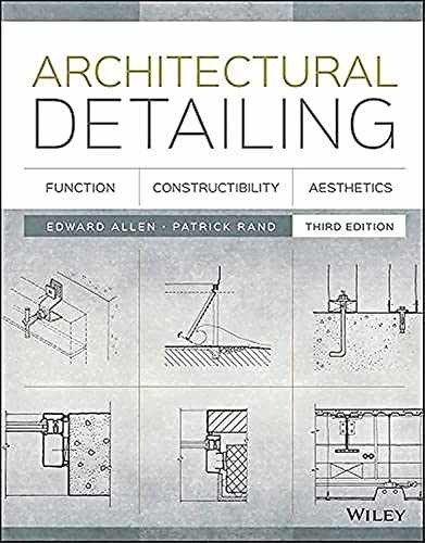 Architectural Detailing: – Paperback, by Allen Edward; Rand – Very Good