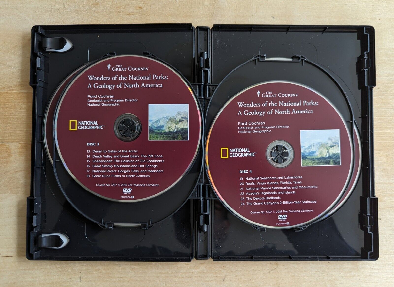 THE GREAT COURSES Wonders of the National Parks 6 DVD Set & Guidebook NEW!!!