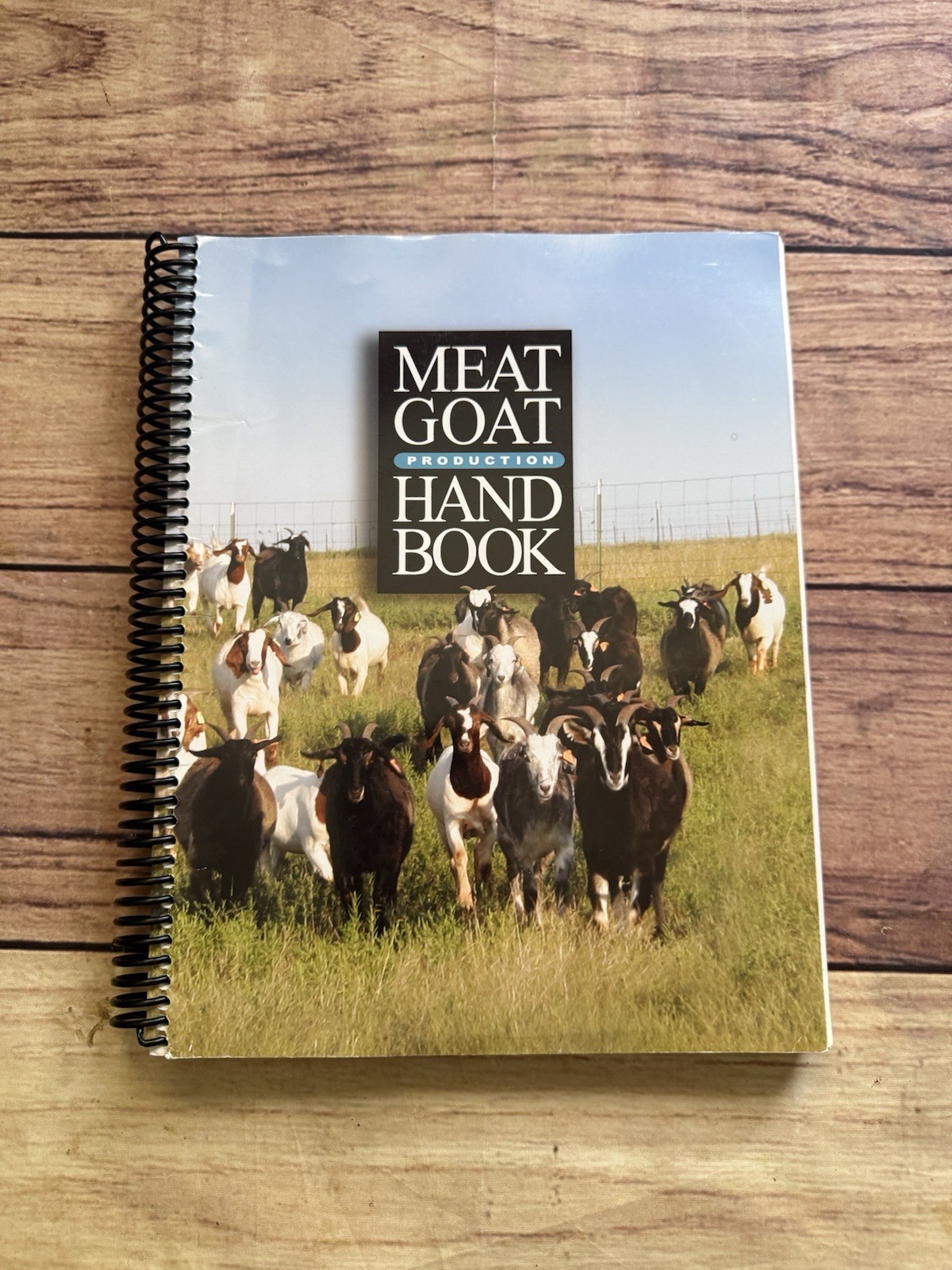 Meat Goat Production Handbook Spiral Bound Gipson Merkel Hart Rare HTF Research