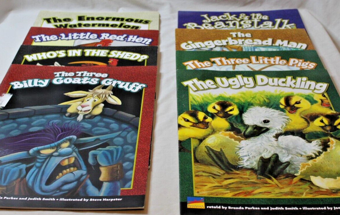 Set 8 Benchmark Advance Education Giant Teacher’s Classic Shared Big Books