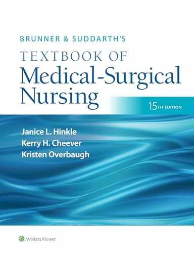 Brunner & Suddarth’s Textbook of – Hardcover, by Hinkle PhD RN – Acceptable n