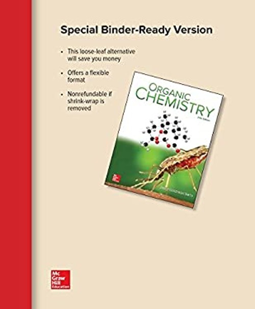 Loose Leaf for Organic Chemistry Ringbound Janice Gorzynski Smith