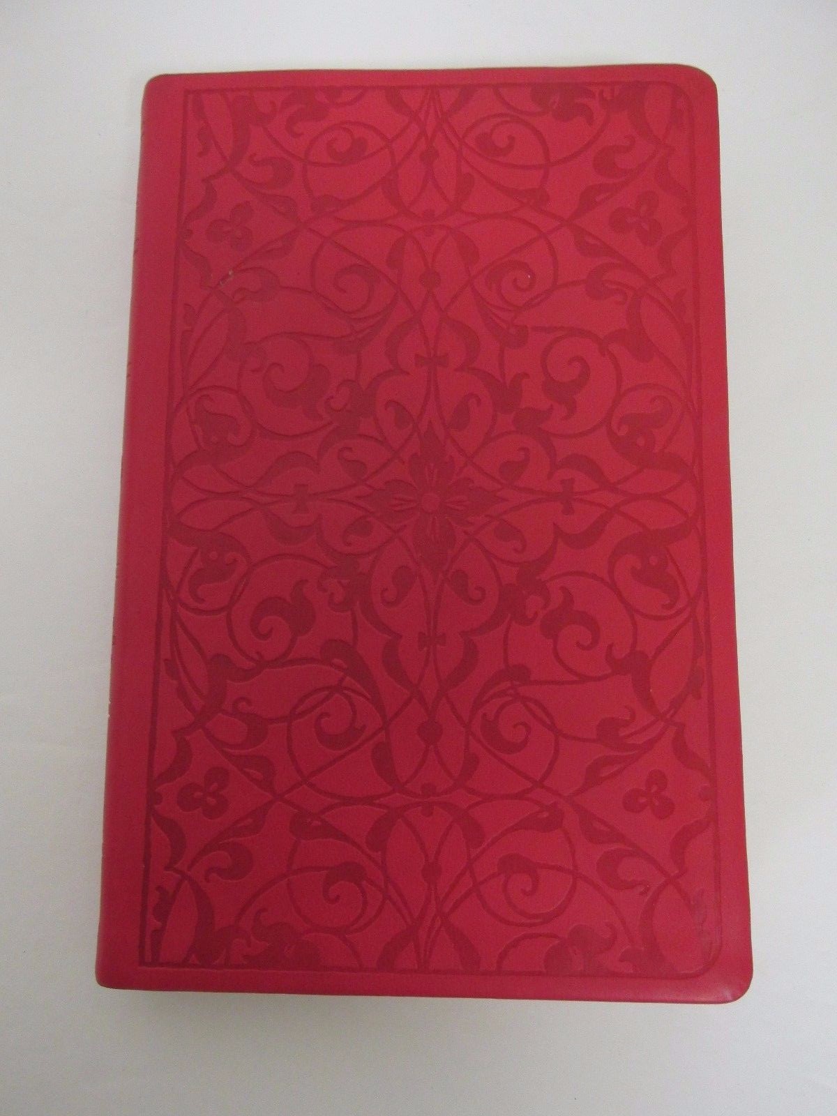 HOLY BIBLE CROSSWAY COMPACT ENGLISH VERSION 2011 RED BONDED LEATHER