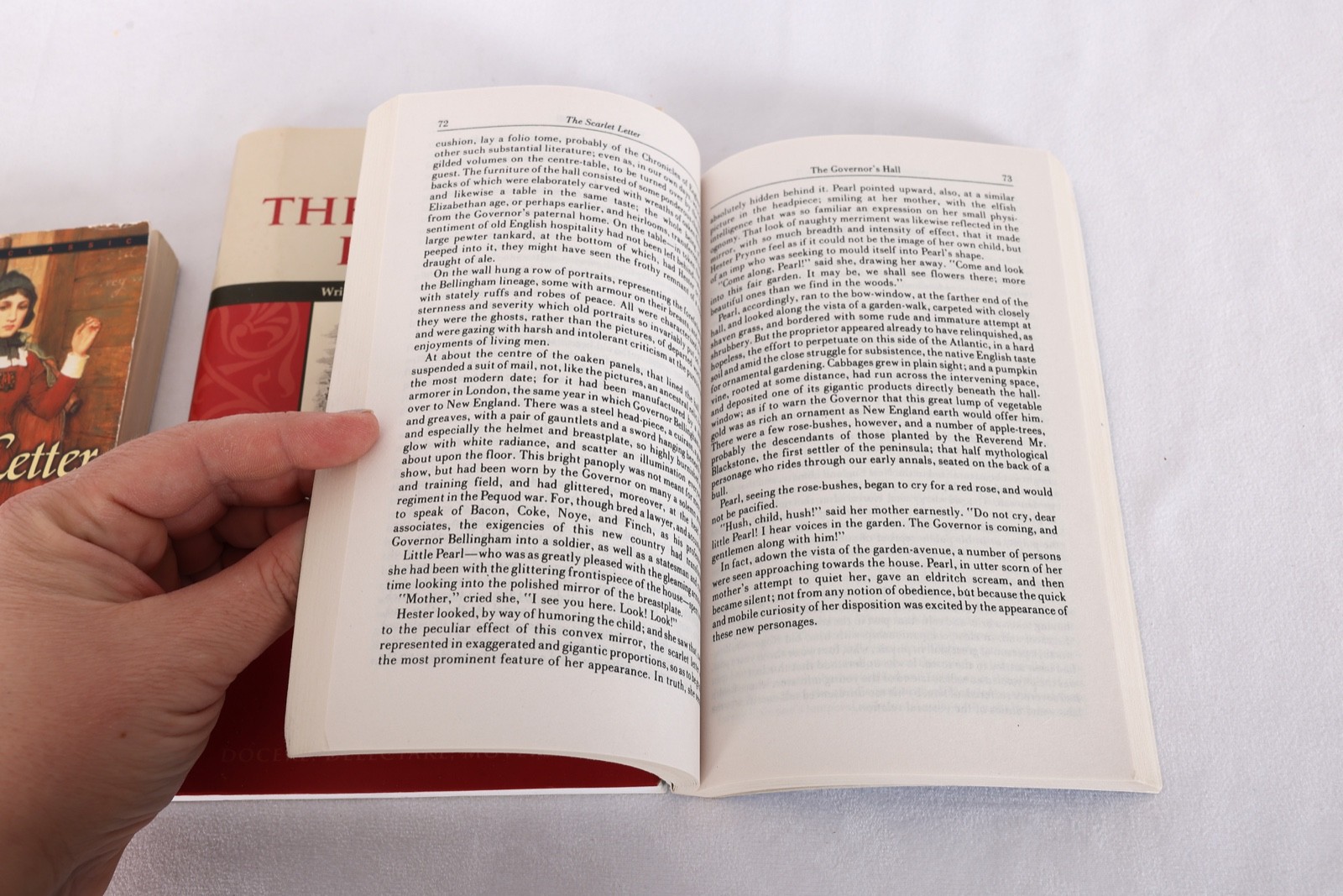 Memoria Press “The Scarlet Letter” Student Book & 2 Copies of the Novel