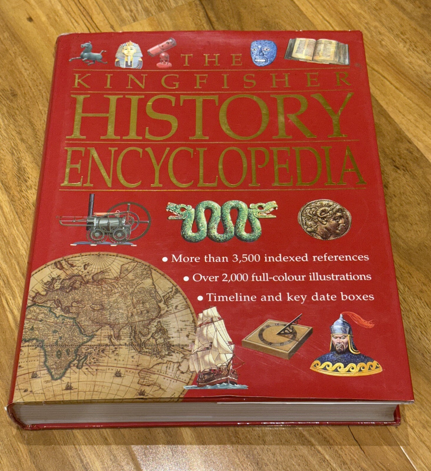 Kingfisher History Encyclopedia by Julian Holland, Norman Brooke (Hardcover,…