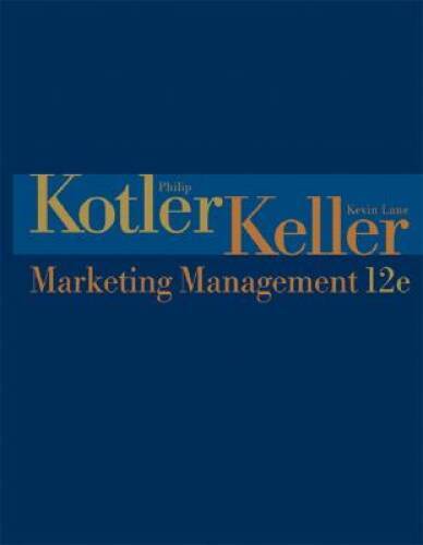 Marketing Management (12th Edition) – Hardcover By Kotler, Philip – GOOD