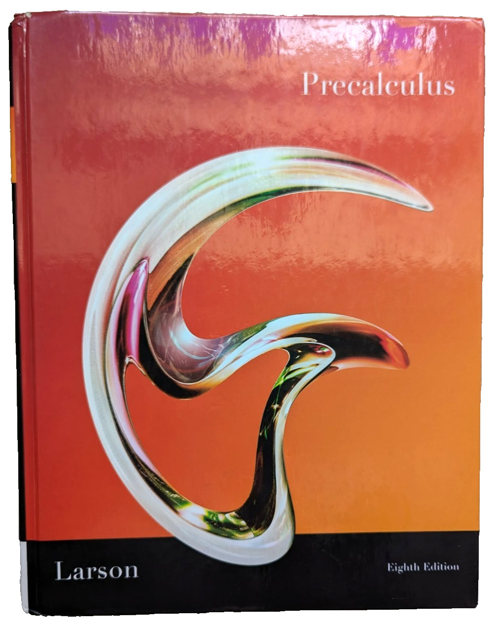 Precalculus, 8th Edition by Larson Hardcover Good Condition Overall