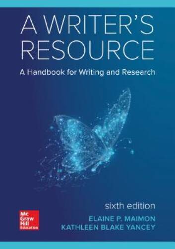 A Writer’s Resource (comb-version) Student Edition – Spiral-bound – VERY GOOD
