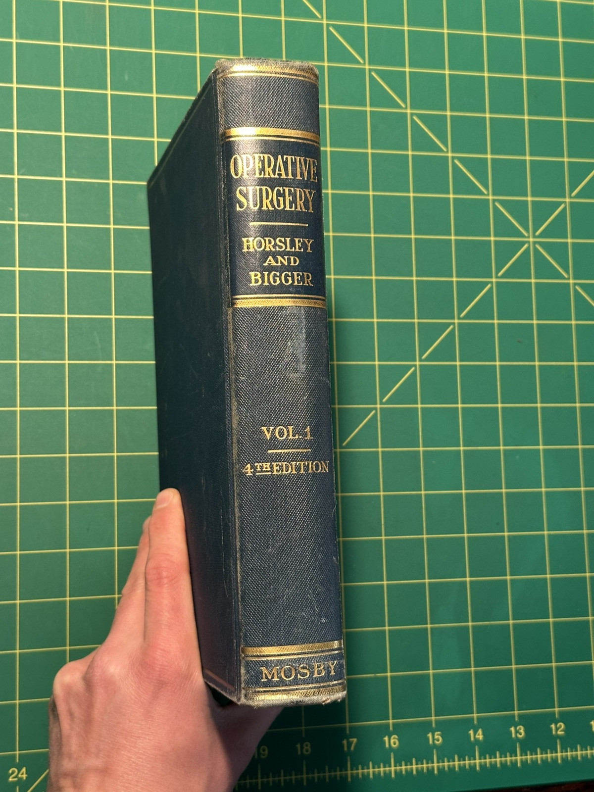 Operative Surgery Volume I by J. Shelton Horsley & Isaac A. Bigger