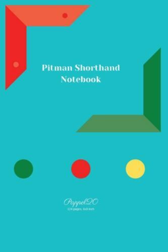Pitman Shorthand Notebook- Light Blue Cover -6×9-Inches