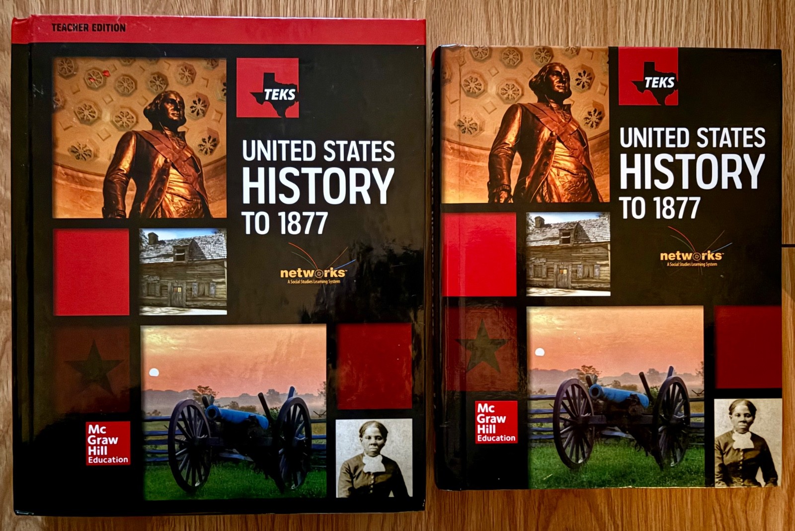 TEKS United States History To 1877 TEACHER EDITION+TEXTBOOK